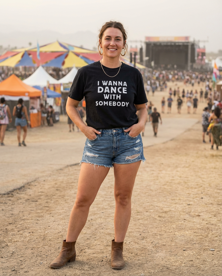 I Wanna Dance With Somebody Tee
