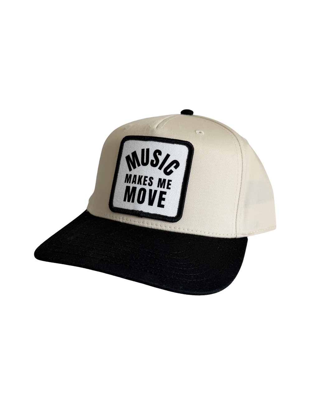 Music Makes Me Move Vintage Snapback Hat