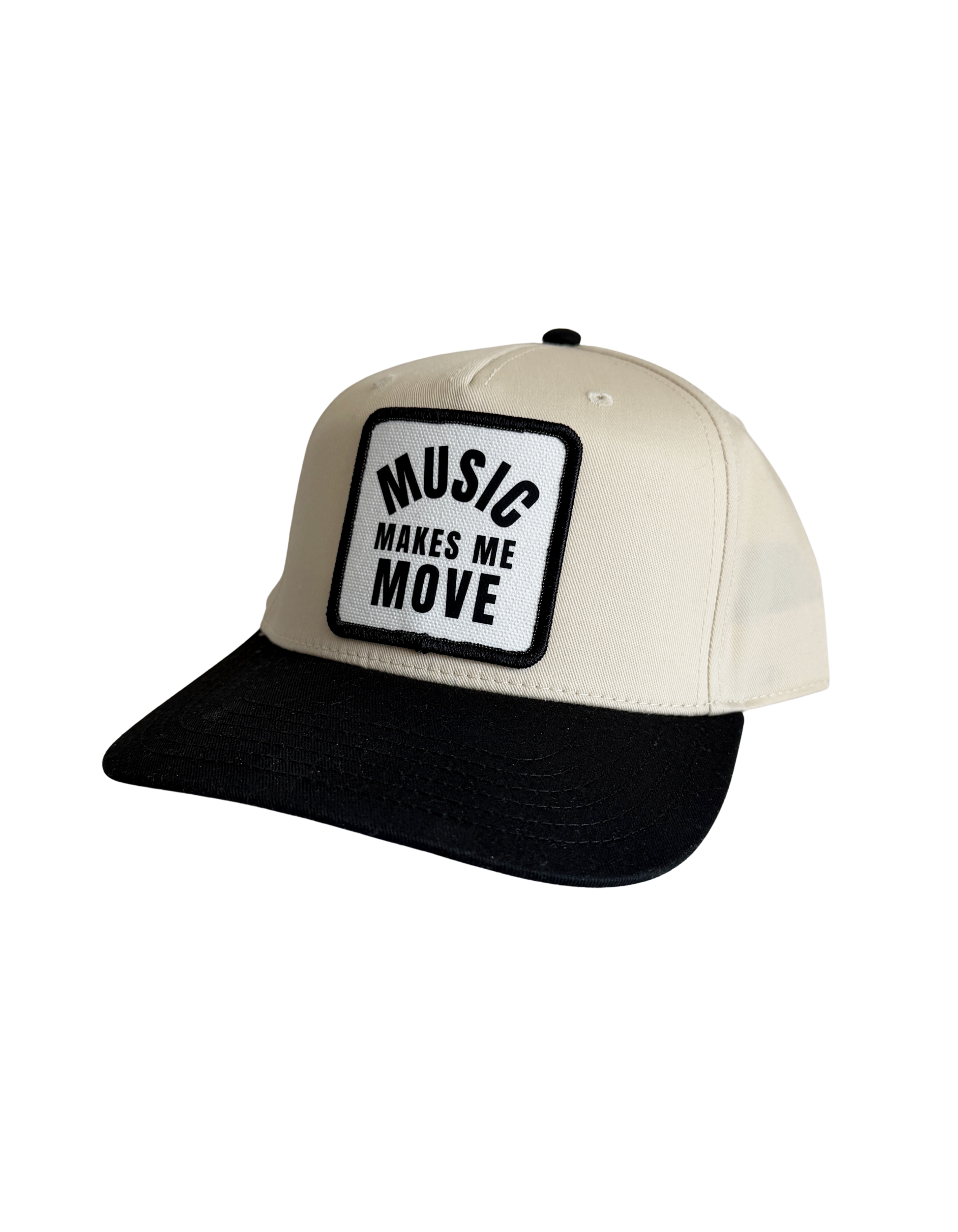 Music Makes Me Move Vintage Snapback Hat