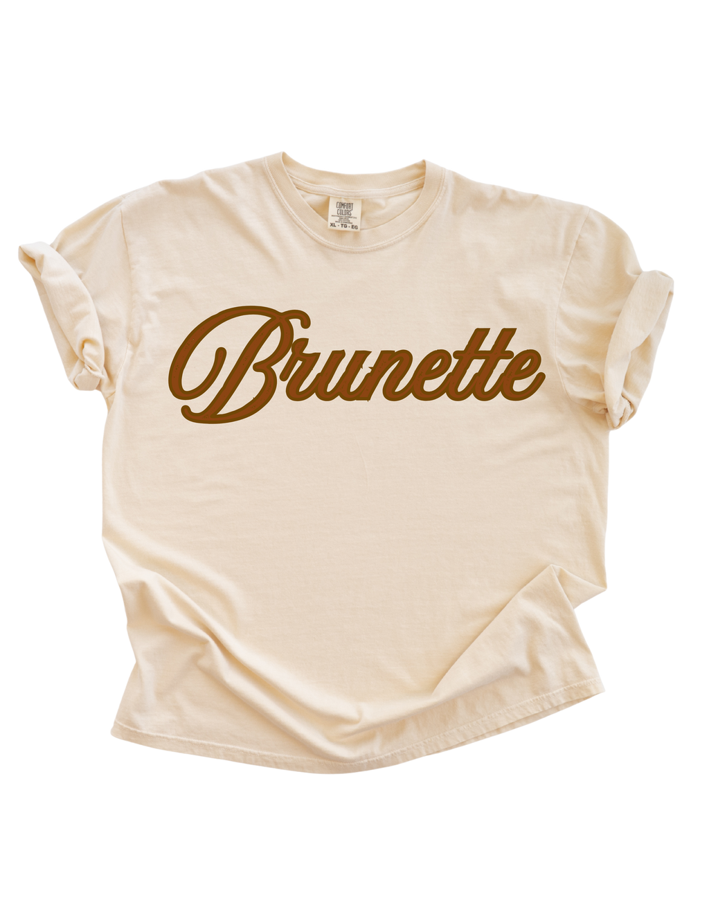 Brunette tee