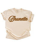 Brunette tee