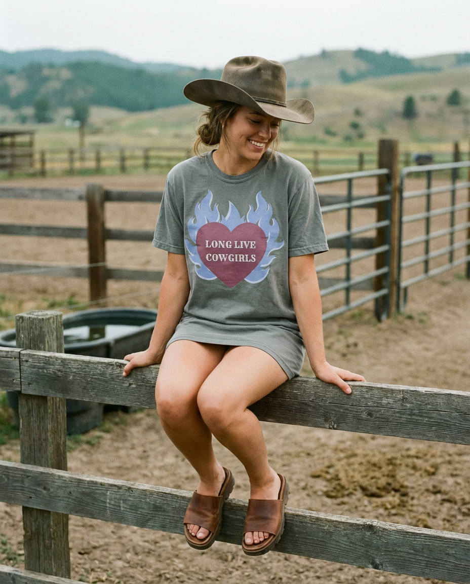 Long Live Cowgirls Tee