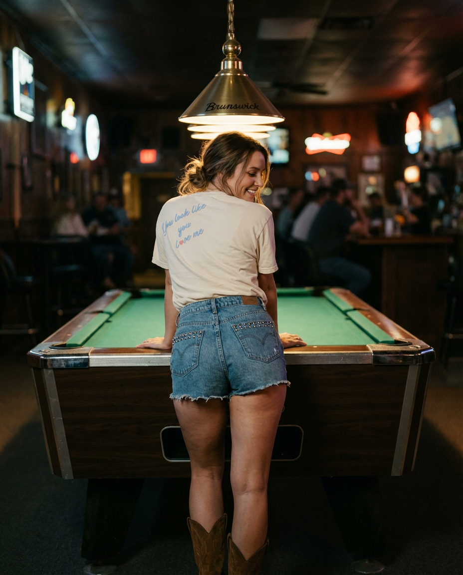 Excuse Me (Front), You Look Like You Love Me (Back) Tee
